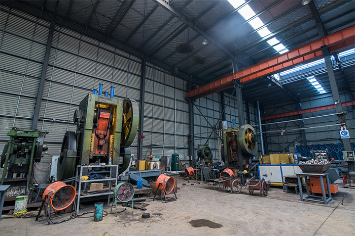 黄冈网架配件-锥头加工车间